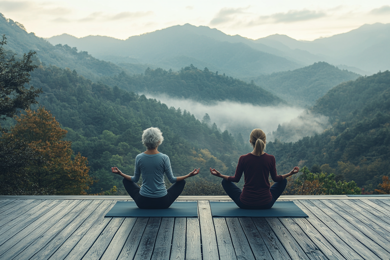 Історія йоги для старших людей